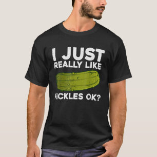 Cool Pickle For Men Women Dill Pickle Lover Cucumb T-Shirt