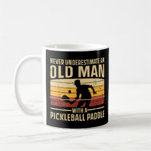 Cool Pickleball Art For Men Women Paddle Picklebal Coffee Mug