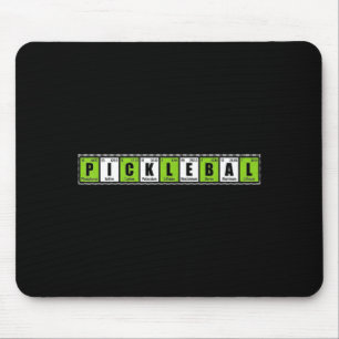 Cool pickleball essentail elements funny meme humo mouse mat