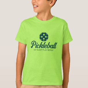 Cool pickleball sports kid's t shirt for boy