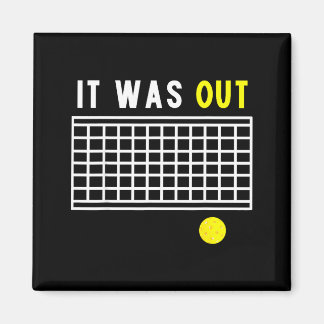 Cool pickleball was in for men women grandpa mum magnet