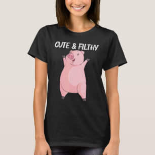 Cool Pig For Men Women Swine Boar Piggy Farm Anima T-Shirt