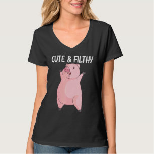 Cool Pig For Men Women Swine Boar Piggy Farm Anima T-Shirt