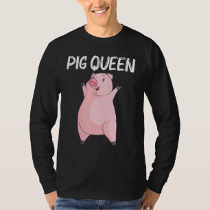 Cool Pig For Women Mum Swine Boar Piggy Farm Anima T-Shirt