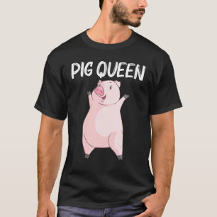 Cool Pig For Women Mum Swine Boar Piggy Farm Anima T-Shirt