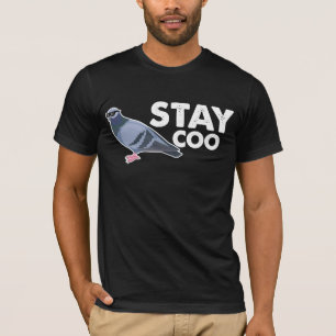 Cool Pigeon Bird Watcher Dove Breeder Humour T-Shirt