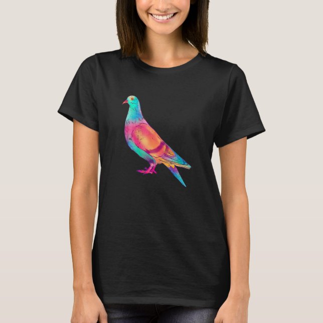 Cool Pigeon Breeder Pigeons Feeding Animal Bird T-Shirt (Front)