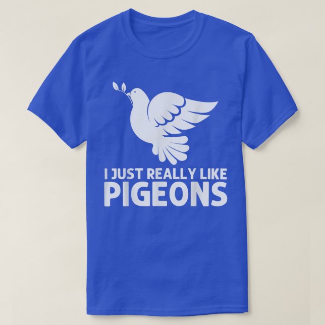 Cool Pigeon For Men Women Staple Homing Pigeon Rac T-Shirt (Design Front)
