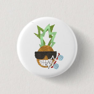 Cool Pineapple Badge