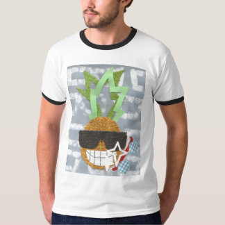 Cool Pineapple Men's Ringer T-Shirt