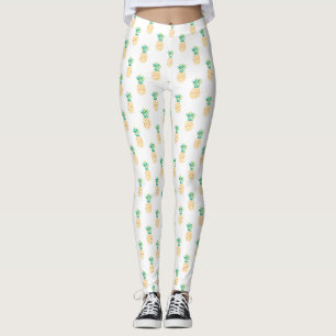 Cool Pineapples Pattern Leggings