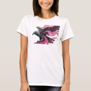 Cool Pink Abstract Eagle Custom Shirt