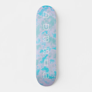 Cool Pink Clouds Bussin Skateboard for Beginners