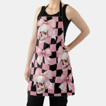 Cool Pink Kitchen Skeleton Halloween 