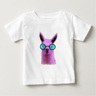 Cool Pink Llama! Baby T-Shirt