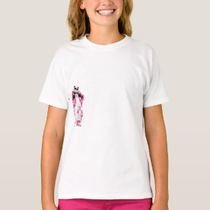 Cool Pink Panda Art Mug - Stylish Character Coffee T-Shirt