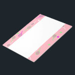 Cool Pink Retro Racquets Pattern Tennis Player  Notepad<br><div class="desc">Tennis Rackets Pattern For Girls | Summer Pastel Tennis Court. Gift for tennis player, neon colour racquet tennis match on a pastel pink background. Personalised Gift for a tennis player. Trendy tennis players home decor. Trendy chic modern cute tennis player gifts. Cool retro modern gift for your school tennis coach...</div>