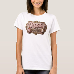 Cool Pink ROS ALL DAY Print T-Shirt