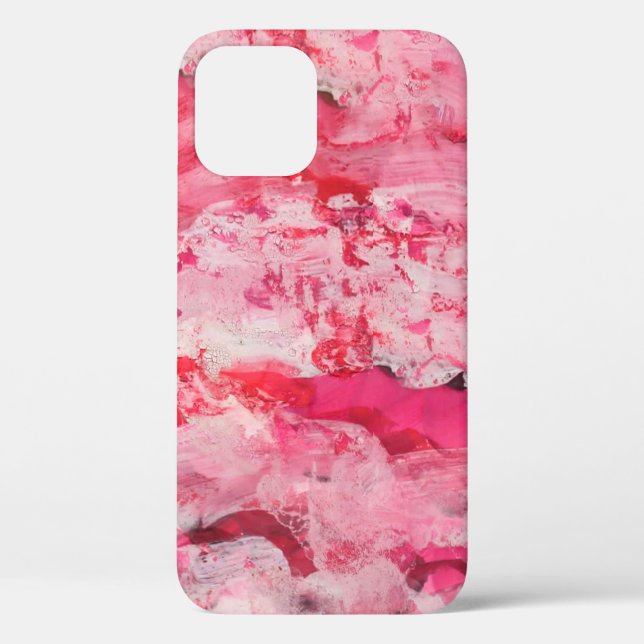 Cool pink texture. art, artistic, blur, bright, br Case-Mate iPhone case (Back)