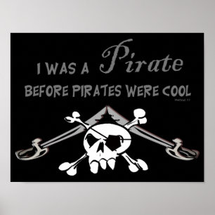 Cool Pirate Poster