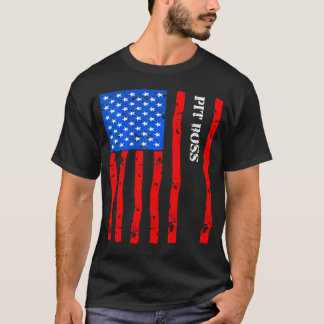 Cool Pit-Boss Accessories Things Stuff Usa Flag.pn T-Shirt