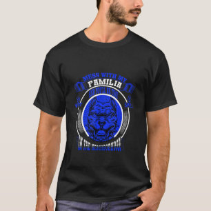 cool Pitbull terrier puppies dog pet familia quot T-Shirt