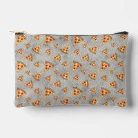 Cool pizza slices vintage light grey pattern