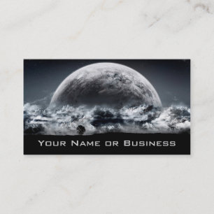 cool planets business card