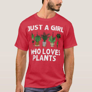 Cool Plant For Girls Kids Pot Gardener Plant Lover T-Shirt