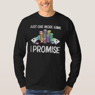Cool Poker Art For Men Women Gamble Gambling Casin T-Shirt
