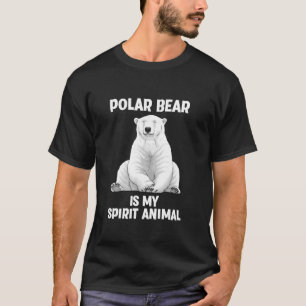 Cool Polar Bear Art For Men Women Kids Polar Bear T-Shirt