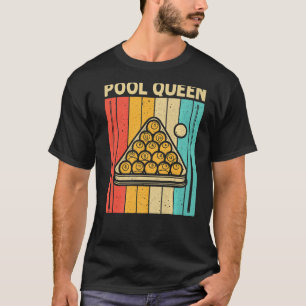 Cool Pool For Women Mum Snooker Billiards 8 Ball P T-Shirt