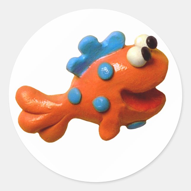 Cool Pool Party Classic Round Sticker (Front)