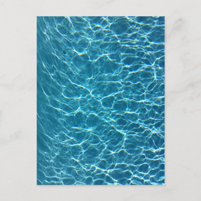 Cool Pool Water Postcard (Front)