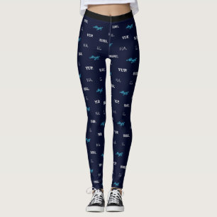 Cool Pop Culture Slogan Design Leggings