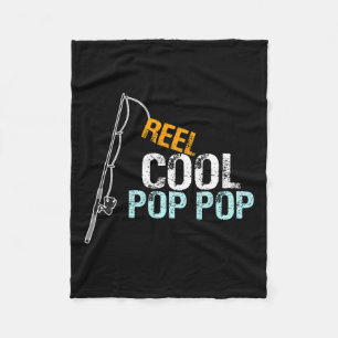 Cool Pop Pop Poppop Gift From Granddaughter Grands Fleece Blanket