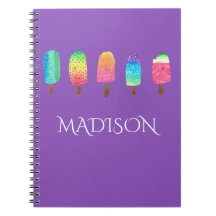 Cool Popsicles Purple Custom School