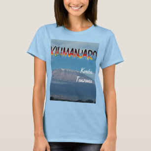 Cool Popular Walkable Climbable Mount Kilimanjaro  T-Shirt