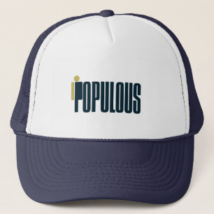 Cool Populous Cryptocurrency Coin Sign Trucker Hat