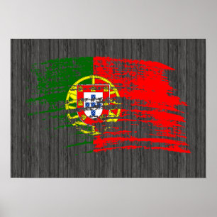 Cool Portuguese flag design Poster