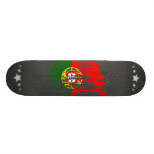 Cool Portuguese flag design Skateboard