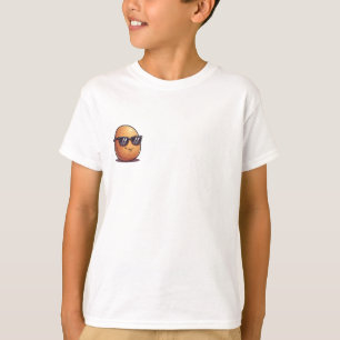 Cool Potato With Sunglasses Kids T-Shirt