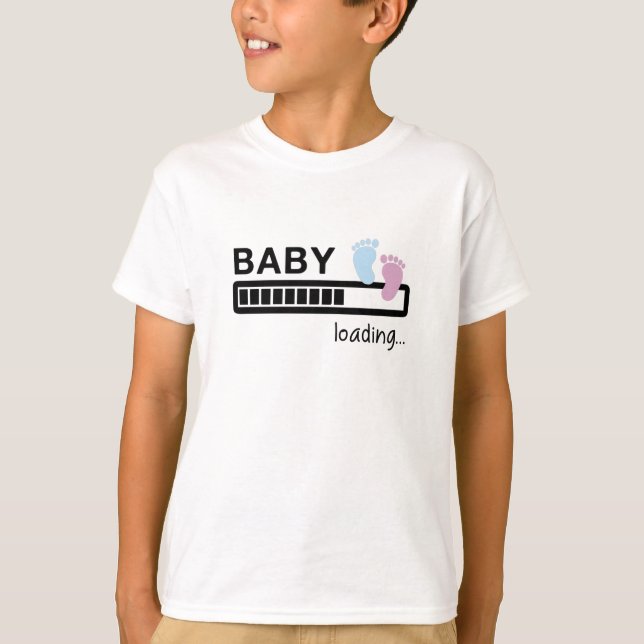 Cool Pregnant Gift Baby Invites T-Shirt (Front)