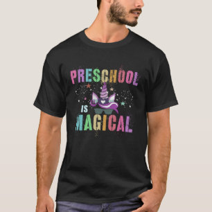 Cool PRESCHOOL IS MAGICAL PreK I'm Unicorn Teacher T-Shirt