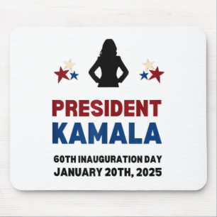 Cool President Kamala Harris 2024 Inauguration Day Mouse Mat