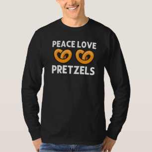 Cool Pretzel Art For Men Women Baked Knot Bread Pa T-Shirt