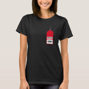 Cool Price Tag Barcode Priceless T-Shirt