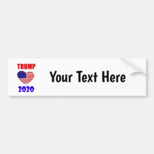 Cool Pro Donald Trump 2020 for President Bumper Sticker