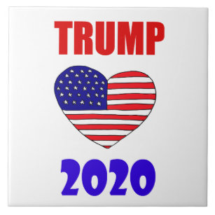 Cool Pro Donald Trump 2020 for President Tile