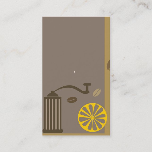 cool professional and cute business card templates (Front)